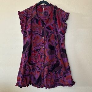 Free People  Women's Multicolor shirtdress